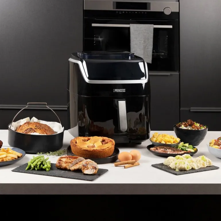 2 in 1 182080 airfryer med dampfunksjon 6,5L