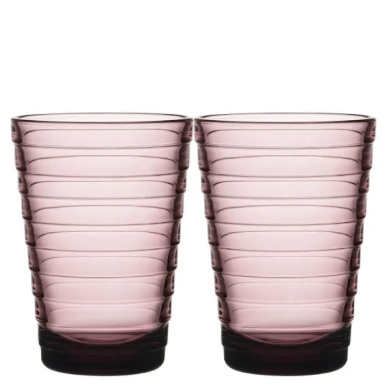 Aalto glass 33 cl 2 stk røsslyng