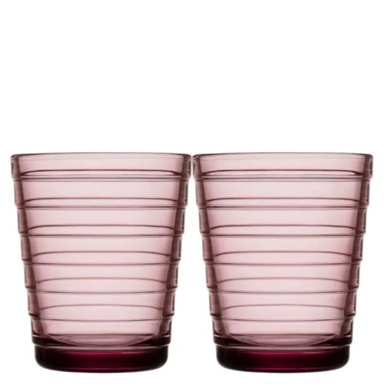 Aalto glass 22 cl 2 stk røsslyng