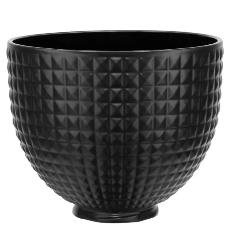 Accessory keramisk bolle 4,7L black studded