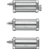 Accessory pastarulle og pastakniv 5KSMPRA 3 deler stål