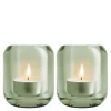 Acorn telysholdere 2 stk leaf green