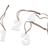 Adventstall 1, 2, 3, 4 hvit