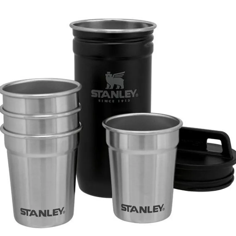 Adventure shotglass 59 ml 4 stk svart
