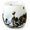 After Rain vase 12 cm hvit m/dekor