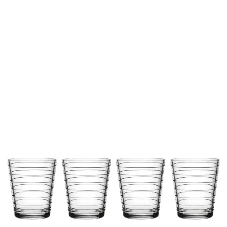 Aino Aalto glass 22 cl 4 stk klar