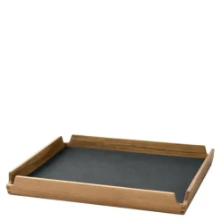 Airy teak brett 30,1x30,1 cm nupo antrasitt