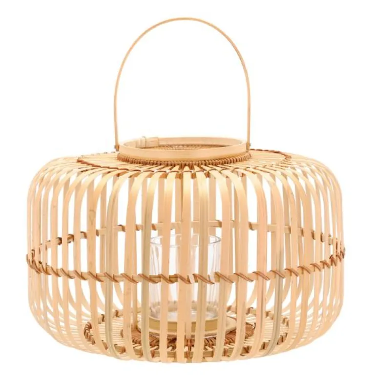 Alia lanterne 38x25 cm natur