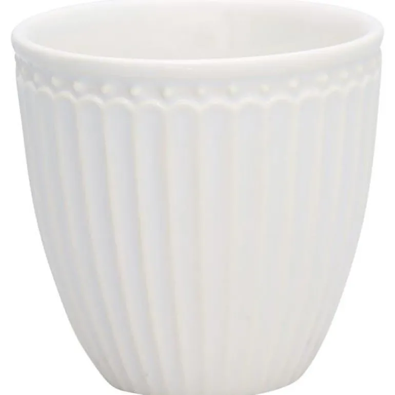 Alice mini latte kopp 10 cl white