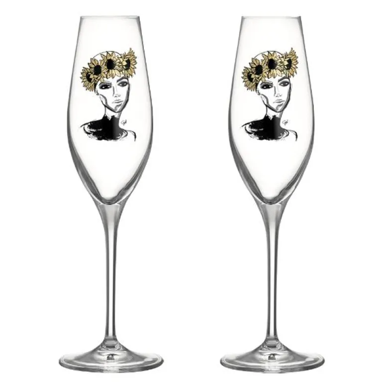 All about you celebrate champagneglass 2 stk