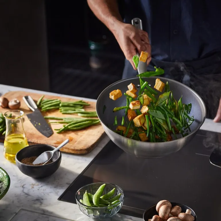 All Steel wok 28 cm