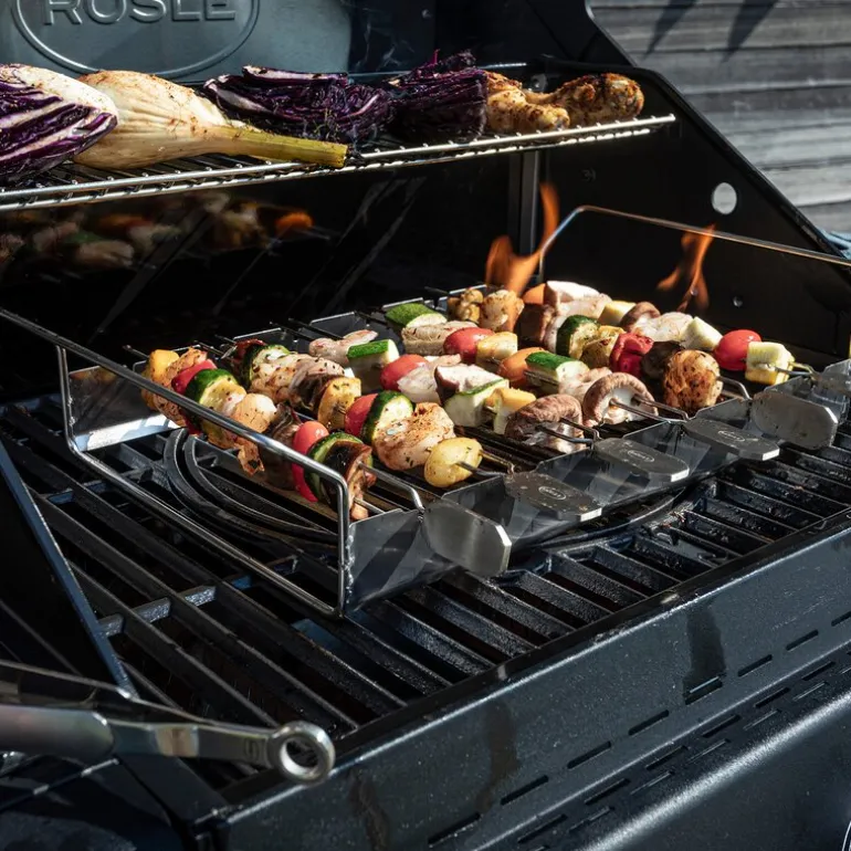 AllFlame Hero 6 gassgrill 28000W svart