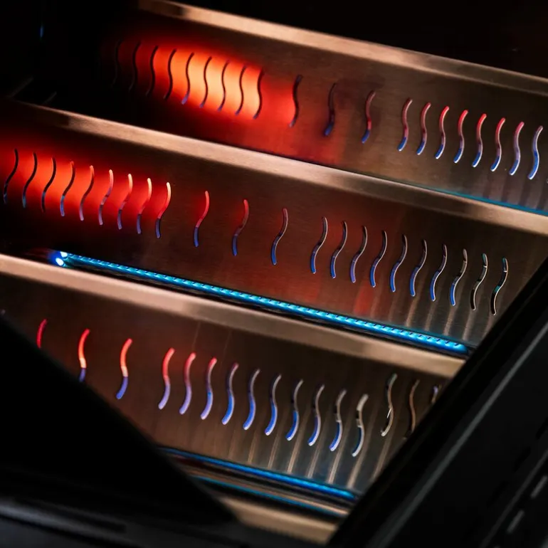 AllFlame Hero 6 gassgrill 28000W svart