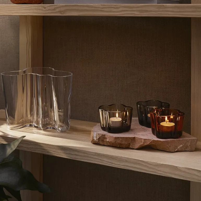 Alvar Aalto vase 16 cm klar