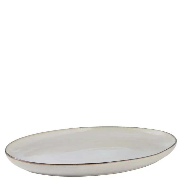 Amera serveringsfat 40x30 cm beige
