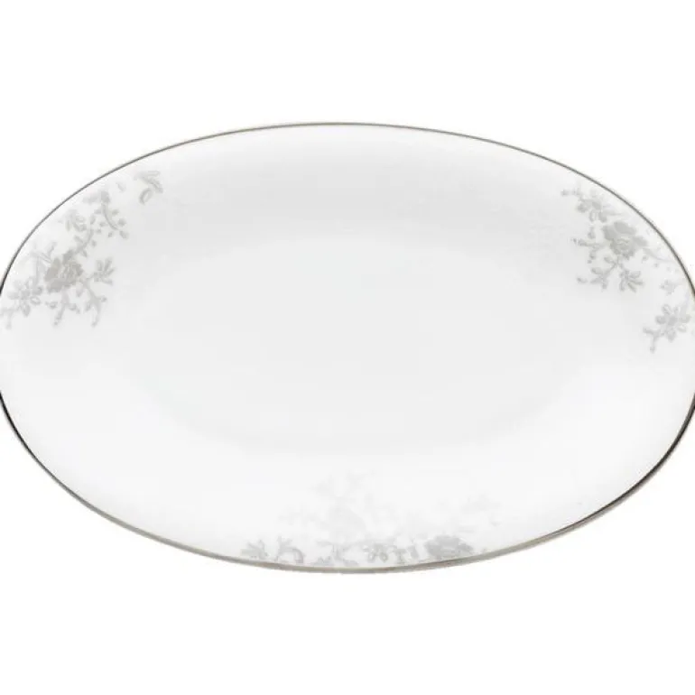 Angelina Platinum ovalt fat 24 cm
