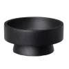 Anker lysestake 10x4 cm svart