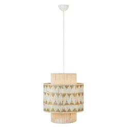 Ano pendellampe 52 cm beige/brun