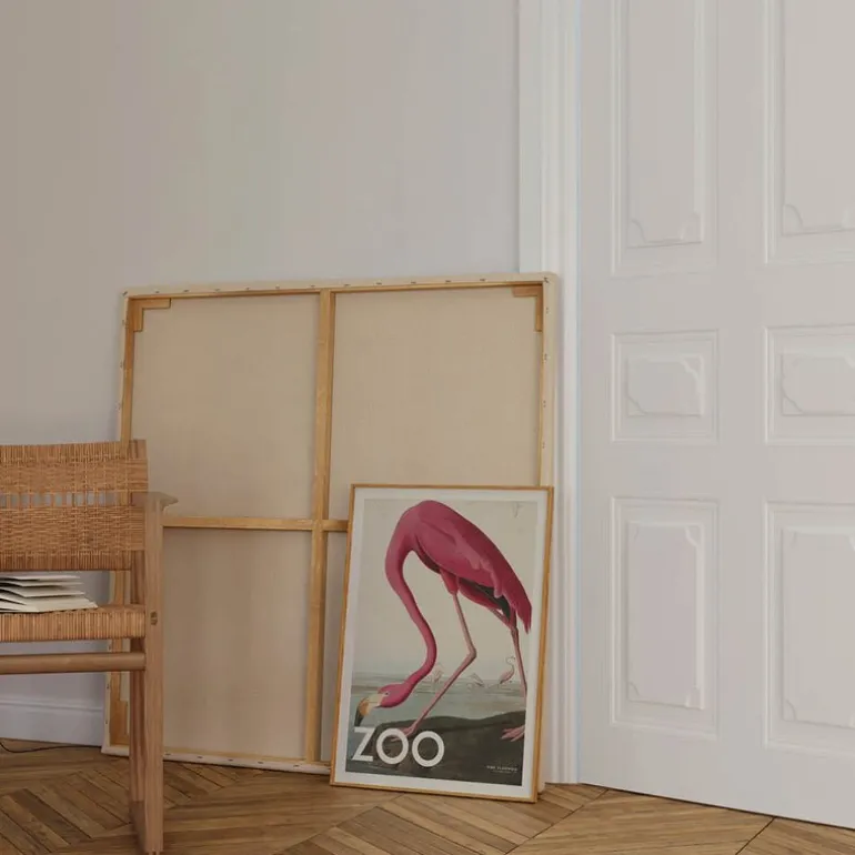 A.P. Atelier poster 30x40 cm the zoo collection pink flamingo edt. 002