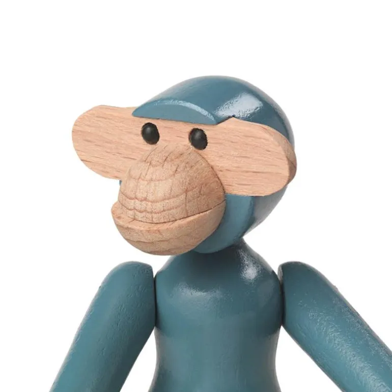 Apekatt mini vintage blå