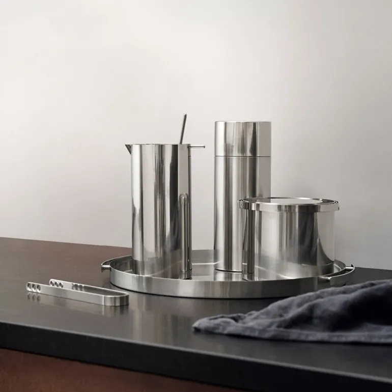 Arne Jacobsen serveringsbrett 33,5 cm stål
