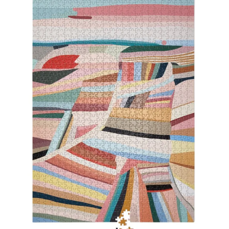 Art Lover Book puslespill morning fields 1000