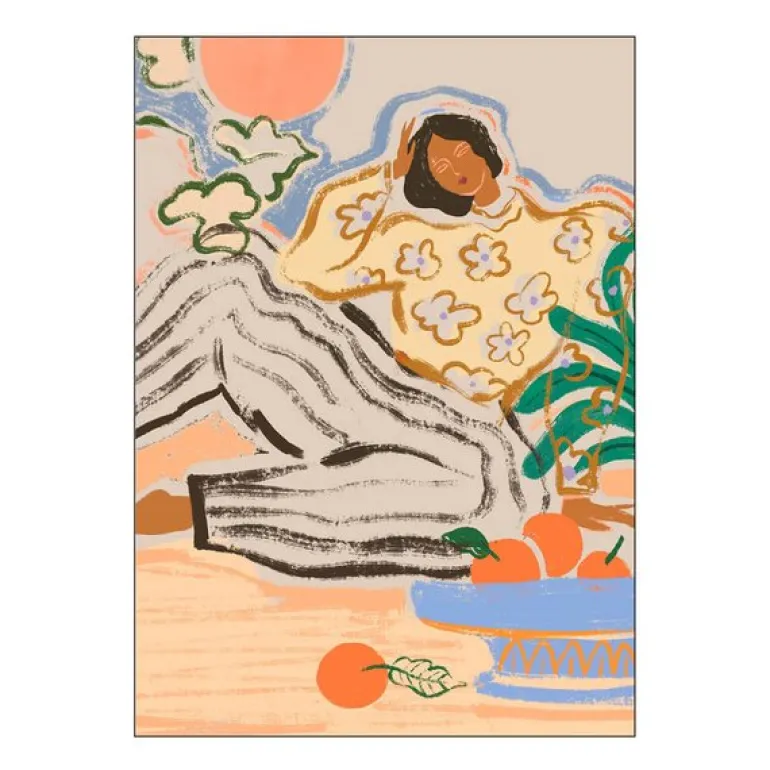 Arty Guava poster 30x40 cm lazy days