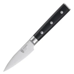 Asama skrellekniv 8 cm svart/sølv