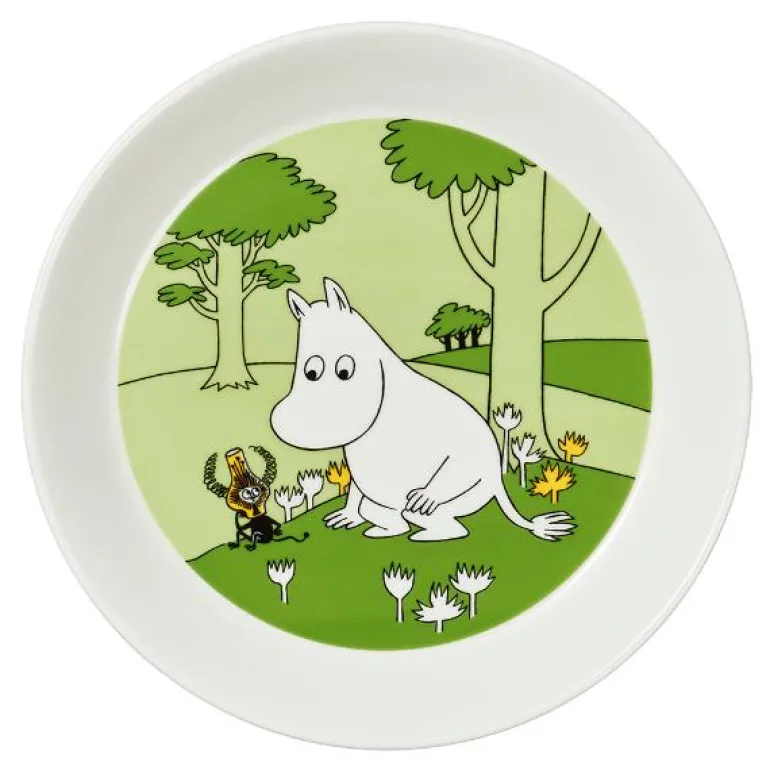 Asjett 19 cm Mummi grønn