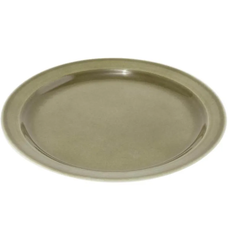 Asjett 24 cm oliven