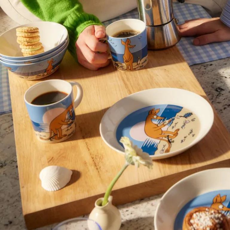 Asjett 19 cm Sniff blå