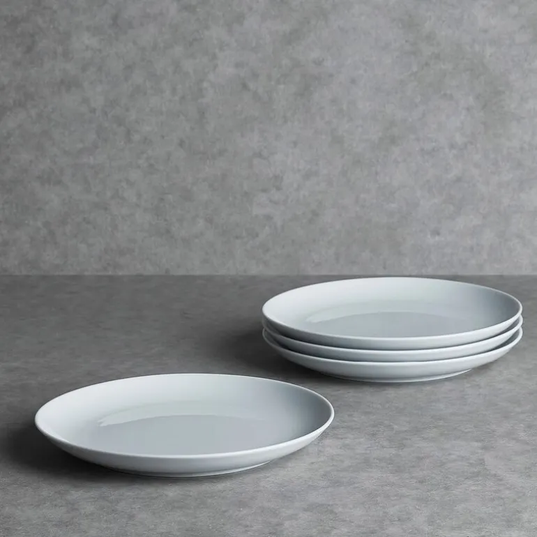 Atelier tallerken 22 cm 4 stk super white