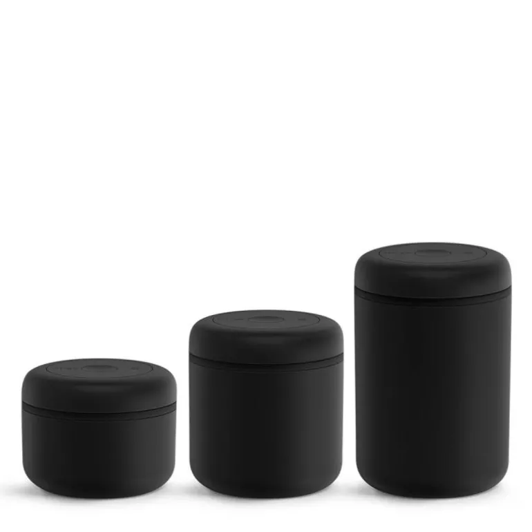 Atmos vacuum canister oppbevaringsboks 1,2 L svart