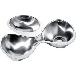 Babyboop skål med tre seksjoner