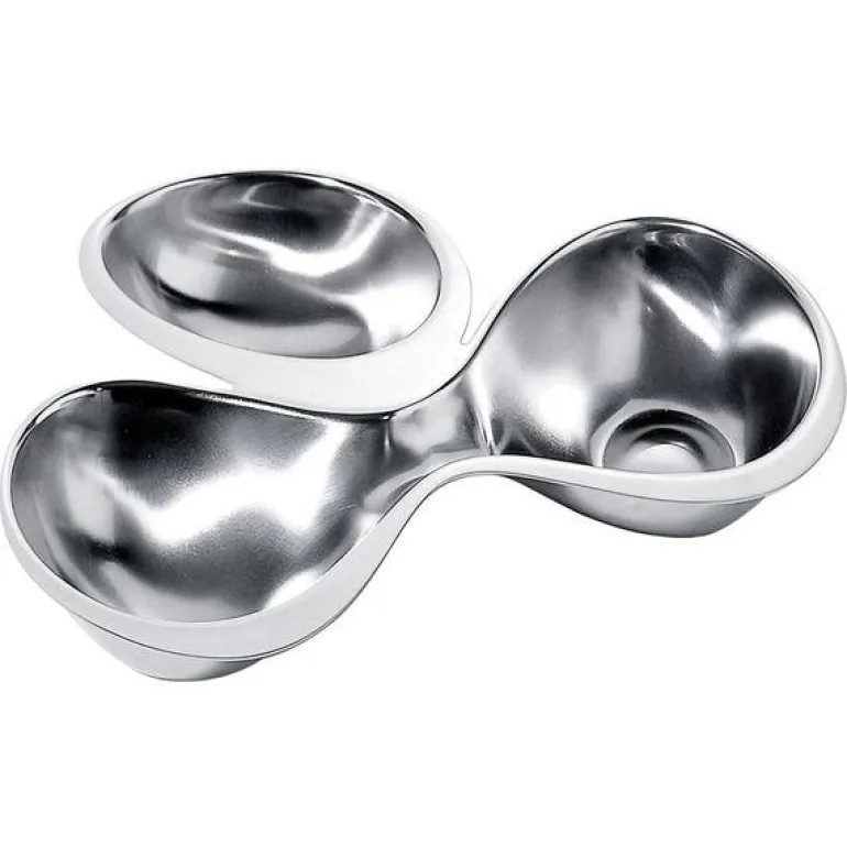 Babyboop skål med tre seksjoner