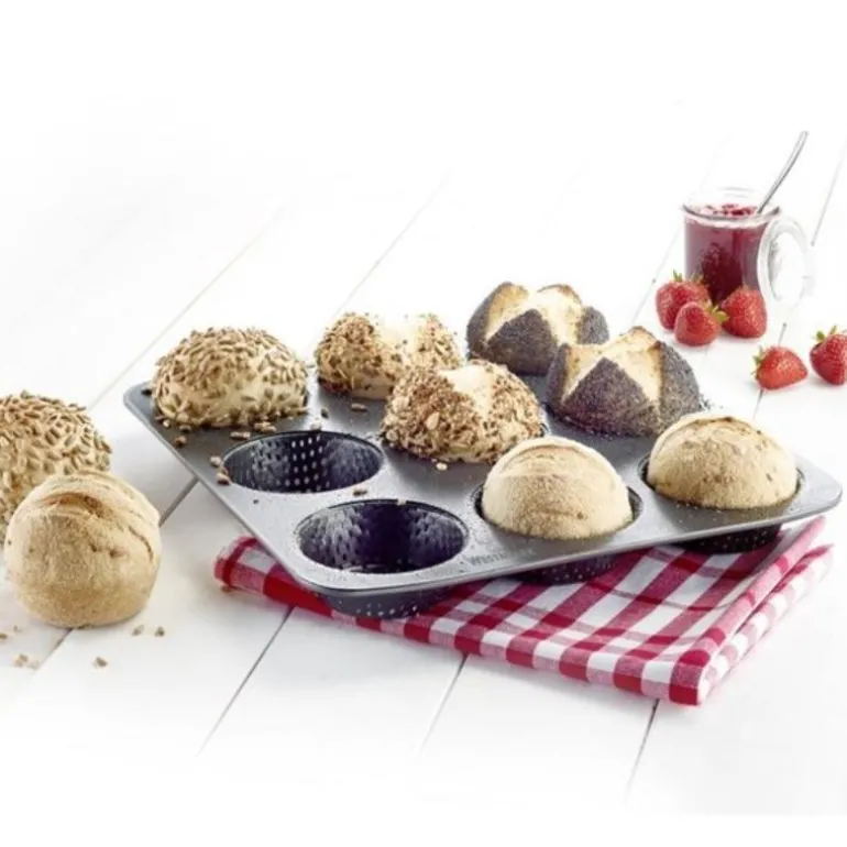 Bakeform rundstykker 9 stk