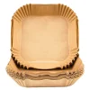 Bakepapir til airfryer 20x20 cm 50 stk