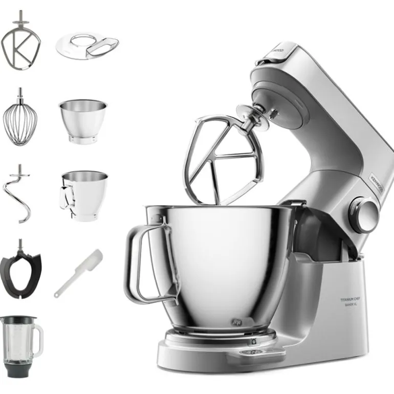 Baker XL kjøkkenmaskin 7L KVL85.124.SI sølv