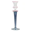 Ballerina lysestake 26 cm blå