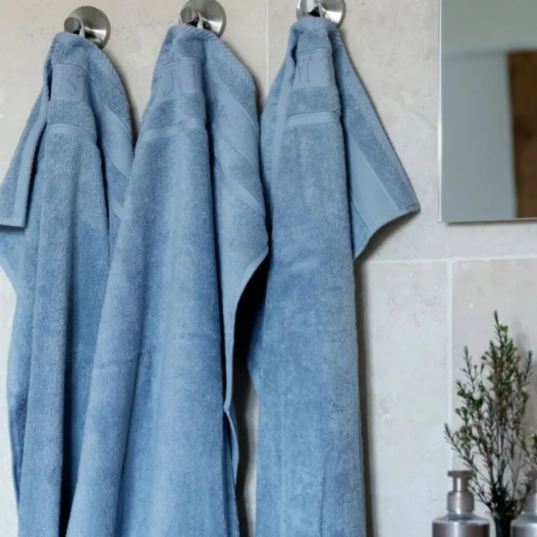 Bath Collection gjestehåndkle 40x60 cm 2 stk powder blue