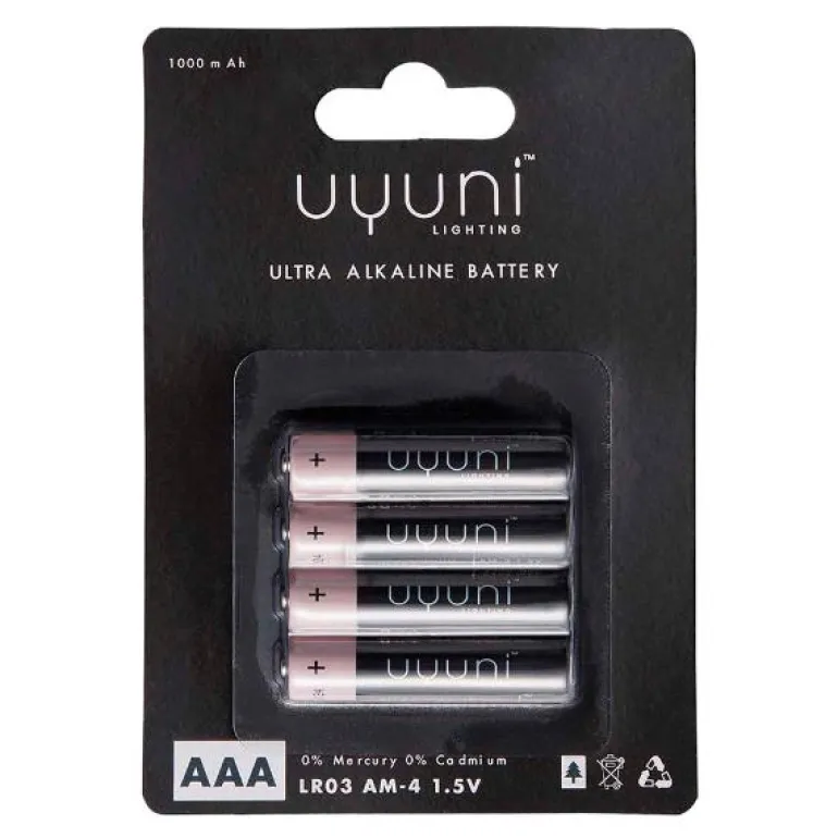 Batteri AAA 4 stk