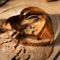 bAYk pepperkakeform hjerte 15 cm kobber