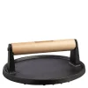 BBQ by Hellstrøm grillpresse 18 cm svart