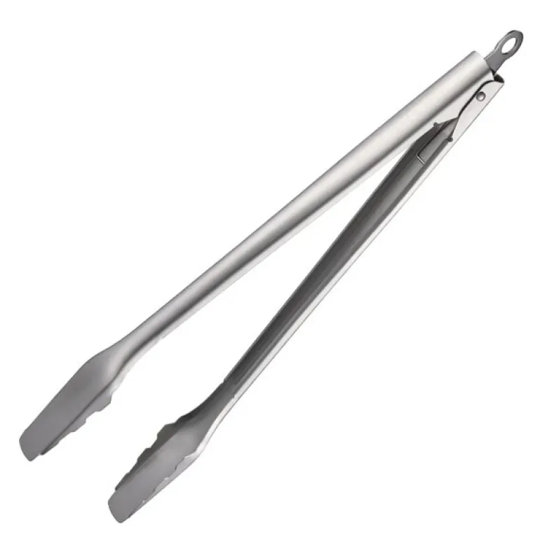 BBQ grilltang 43 cm rustfritt stål med låsefunksjon