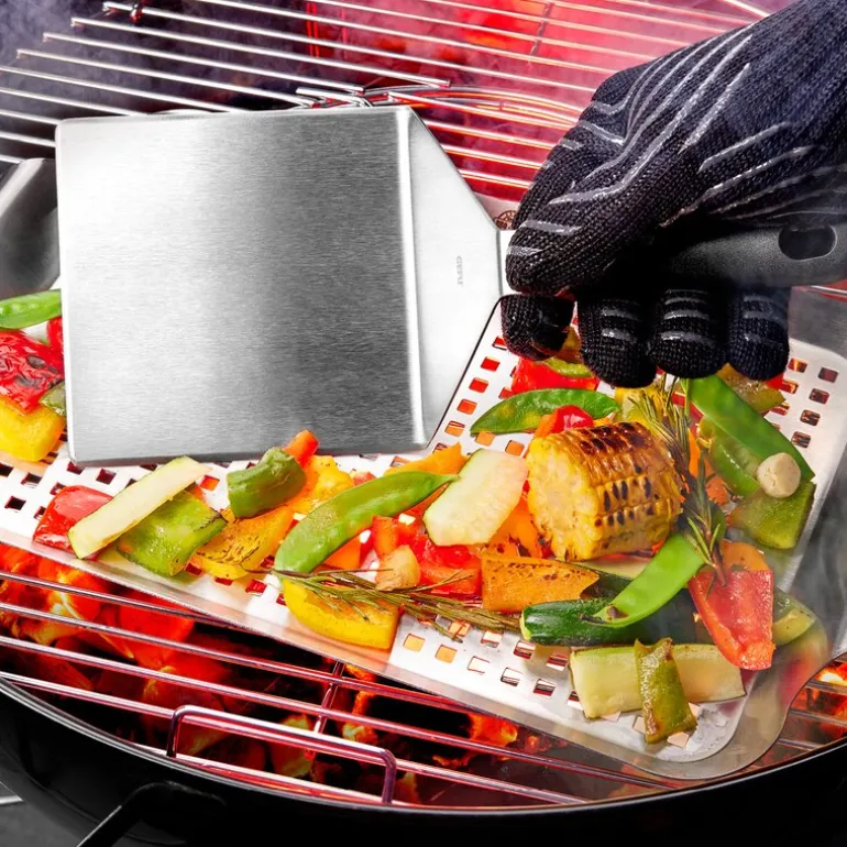 BBQ stekespade 31,5 cm XXL stål