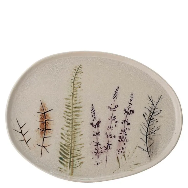 Bea serveringsfat 34,5x26 cm natur