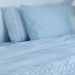 Bedding Collection dynetrekk 140x220+50x70 cm powder blue