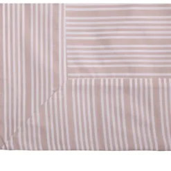 Bedding Collection dynetrekk 140x200+63x60 cm powder rose stripes