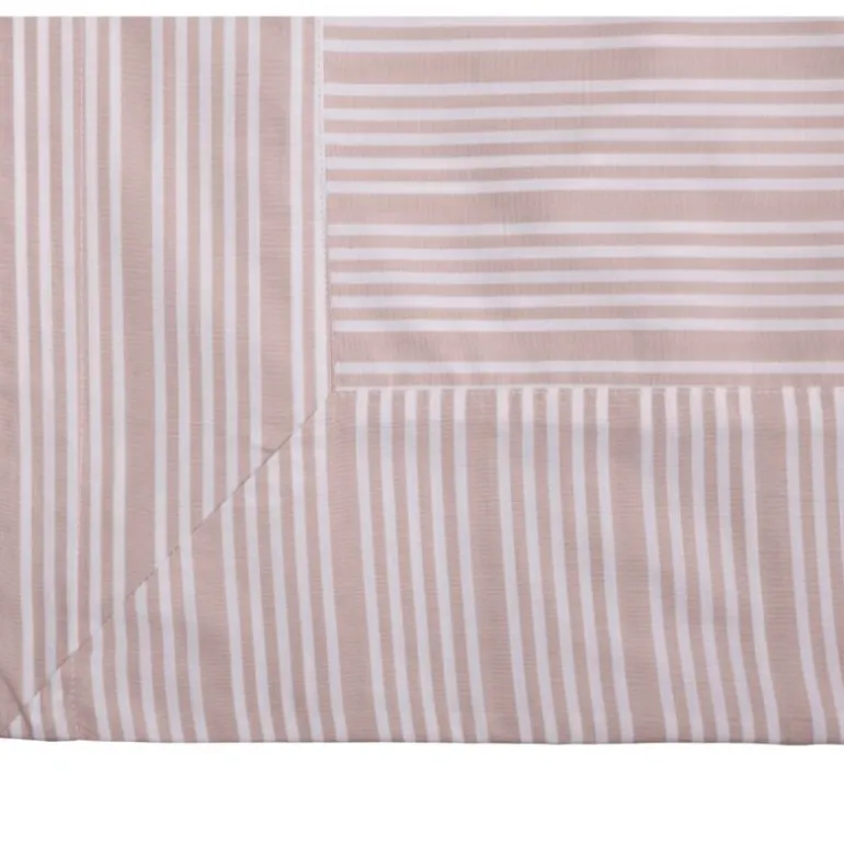 Bedding Collection dynetrekk 140x220+63x60 cm powder rose stripes