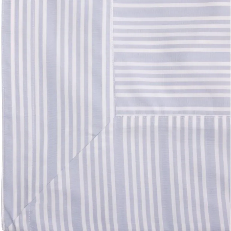 Bedding Collection putetrekk 60x63 cm 2 stk powder blue stripes